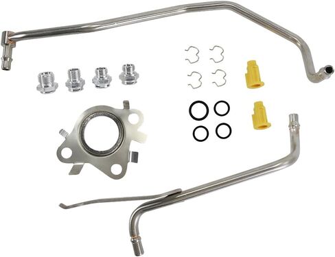 926-186 Passenger Side Turbo Coolant Line Kit Compatible with Ford F150 Transit 150/250/350/350 HD Expedition Compatible with Lincoln Navigator in Saudi Arabia