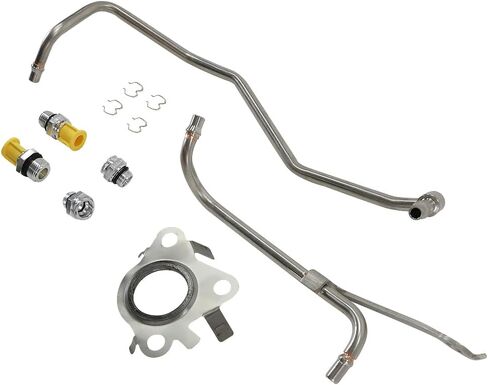 926-186 Passenger Side Turbo Coolant Line Kit Compatible with Ford F150 Transit 150/250/350/350 HD Expedition Compatible with Lincoln Navigator in Saudi Arabia