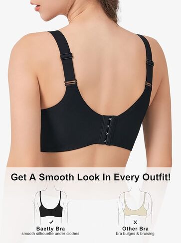 Baetty Jelly Strip Wireless Padded Seamless Bras for Women Full Coverage 5474 in Kuwait