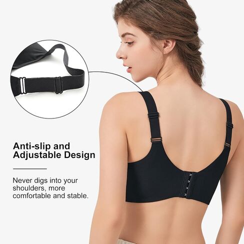 Baetty Jelly Strip Wireless Padded Seamless Bras for Women Full Coverage 5474 in Kuwait