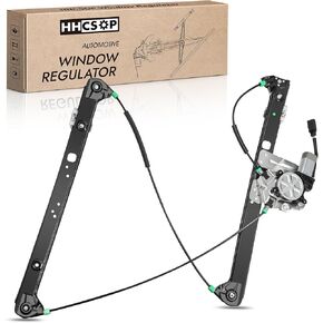 Front Right Passenger Side Power Window Regulator with Motor Assembly Fit for BMW X5 E53 Sport Utility 2000 2001 2002 2003 2004 2005 2006, 741-489