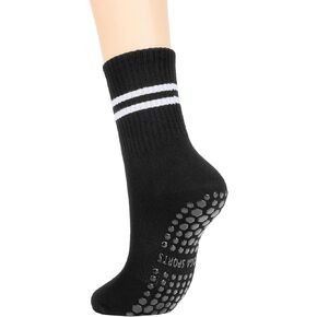 Komorebi Pilates Socks with Grips for Women Non Slip Yoga Socks Grippy Socks for Barre,Workout,Dance