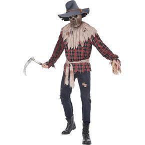 California Costumes Mens Bad Harvest Scarecrow