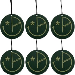 Join The Club 6-Pack Tiger Stripes Air Freshener with Natural Essential Oils for Aromatherapy - The Gentlemen's Choice - Luxurious Scent - Ideal for Car Accessories & Small Spaces