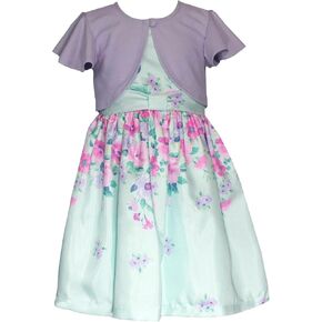 Bonnie Jean Girls 2T-16 Special Occasion Cardigan Dress