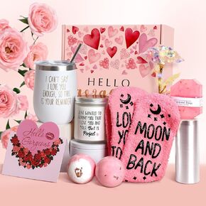 Valentines Day Gifts for Her, Girlfriend Gifts, Gifts for Girlfriend, Birthday Gifts for Girlfriend, Anniversary Gift for Her Girlfriend - I Love You Gifts for Her, Romantic Gifts for Her W/Tumbler