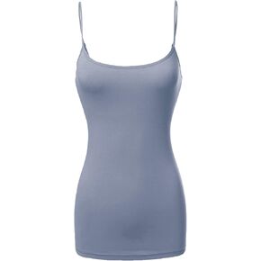 Made by Emma Women's Adjustable Camisole for Women Spaghetti Strap Tank Top Camisoles