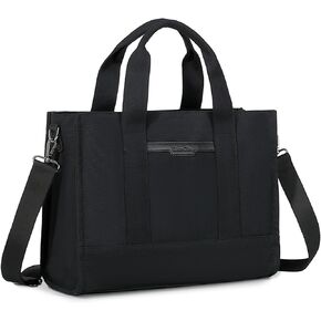 Chase Chic Canvas Tote Bag with Zipper for Women, Multi Pocket Shoulder Crossbody Handbag Bag with Compartments for Work