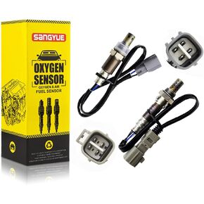 Oxygen Sensor 1 & 2 for 2005 2006 2007 2008 Scion tC 2.4L Upper Lower Upstream + Downstream 2pcs