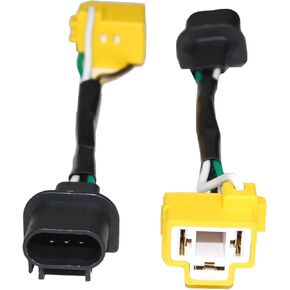 KC HiLiTES (6307) H13 to H4 Headlight Conversion Cable - Pair