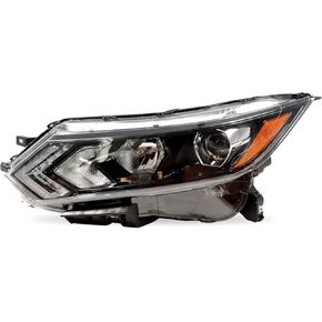 260106MR0A 26010-6MR0A Passenger Side Halogen Headlight Assembly Compatible with 2020 2021 2022 Rogue Sport (Passenger Side)
