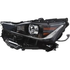 Passenger Side Headlight Assembly Compatible with 2017-2020 IS300 IS350 (Right) 81145-53810 8114553810