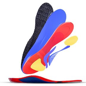 Plantar Fasciitis Relief Insoles - Sized to Fit - All-Day Pain Relief Orthotic Shoe Inserts for Men and Women, Arch Support, Cushioning Heel