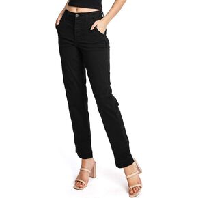 Celebrity Pink Women's Juniors High Rise Straight Leg Carpenter Pants