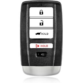 Replacement for 2017 2018 2019 2020 Acura MDX Base Tech RDX Base Advance Tech Key Fob Remote Control KR5V1X 4 Buttons 313.8MHz