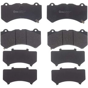 Brembo P37018 Low-Met Alloy Steel Front Disc Brake Pad Set CADILLAC/CHEVROLET/DODGE/JEEP/NISSAN OE# 00K68144427AB