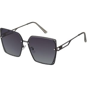 RayLove Women's Sunglasses - Polarized Sunglasses, Trendy Oversized Sunglasses for Women with Luxury Metal Frame