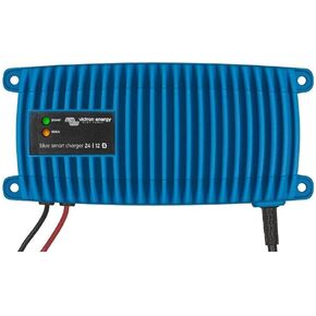 Victron Energy Blue Smart IP67 Smart Marine Battery Charger 24V 12A, Trickle Charger, Float Charger and Desulfator for Onboard Boat Charger, ATV, RV, Lithium and Deep Cycle Batteries