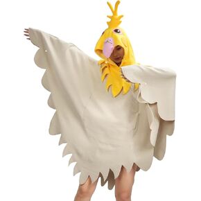 Cockatiel Costume Adult Cockatiel Hoodies Fun and Comfy Halloween Christmas for Women and Men, X-Large, XFYW001A1