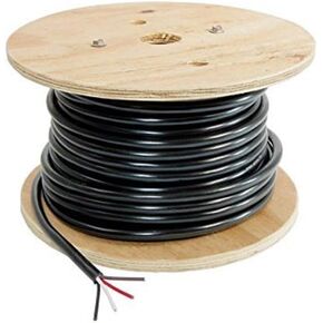 4-Wire Trailer Lighting Cable - Red/White/Black/Brown - 100 Feet