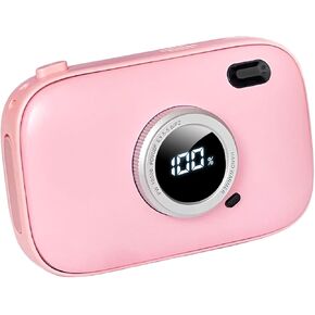 Hand Warmers Rechargeable USB, Electric Reusable Battery Powered Power Bank Handwarmer, 10000mAh Long Lasting Portable Pocket Heater, for Women, Men, Christmas, Camping, Golf, Football, Blue