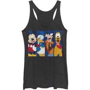 Disney Classic Mickey Bro Time Women's Racerback Tank Top