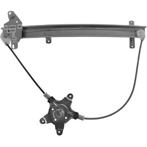 TRQ Front Left Manual Window Regulator Drivers Side Compatible with 1998-2004 Nissan Frontier 2000-2004 Xterra