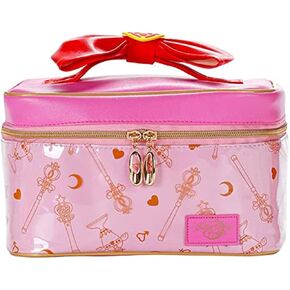 Sailor Girl Makeup Bag, Cosmetic Travel Organizer Storage Cartoon Bag for Girls
