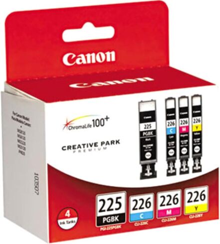 Canon PGI225/CLI226 Color Multi Pack Compatible to iP4820, MG5220, MG5120, MG6120, MG8120, MX882, iX6520, iP4920, MG5320, MG6220, MG8220, MX892 in Saudi Arabia
