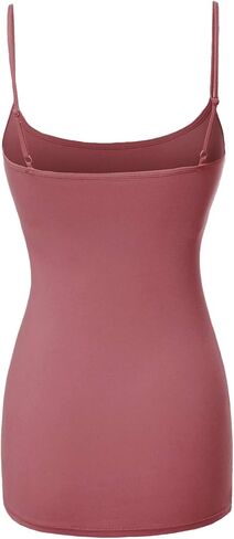 Made by Emma Women's Adjustable Camisole for Women Spaghetti Strap Tank Top Camisoles in Kuwait