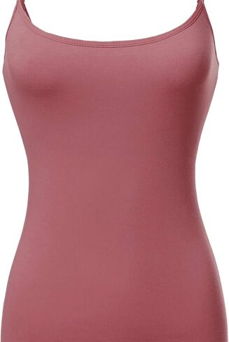 Made by Emma Women's Adjustable Camisole for Women Spaghetti Strap Tank Top Camisoles in Kuwait