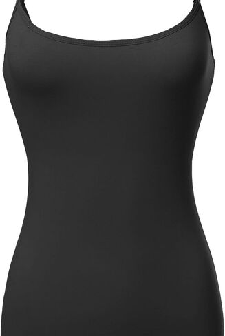 Made by Emma Women's Adjustable Camisole for Women Spaghetti Strap Tank Top Camisoles in Kuwait