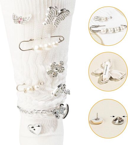Charming Socks & Sneakers – Unique Charms for Socks, Shoe Lace Charms for Sneakers, and Junk Socks Charms Kit in Kuwait