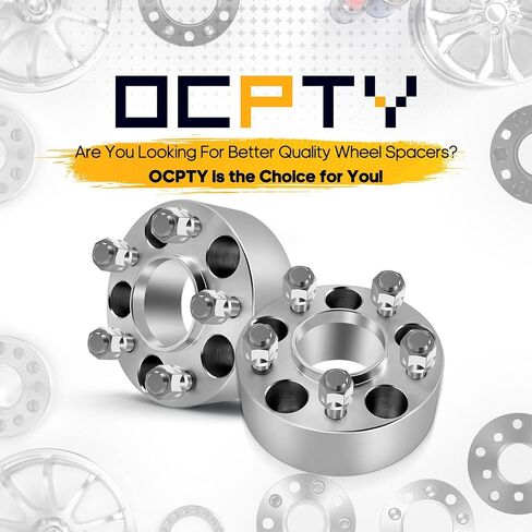 OCPTY 2 قطعة 5x4.5 إلى 5x4.5 فواصل عجلات 2 بوصة 1/2 ترصيع 70.5 مم محور تتحمل محور مزورة فواصل عجلات مركزية 5 عروة مناسبة لـ Aviator لـ B2500 لـ B3000 لـ B4000 لـ Crown Victoria in Saudi Arabia