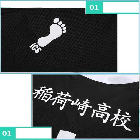 Kageyama Tobio Aoba Johsai Koushi Sugawara Oikawa Tooru Cosplay Costume Summer sportswear Kids Adult Unisex Jersey in Kuwait