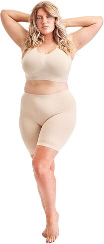 جميع النساء بالإضافة إلى حجم المضادة للغضب قصيرة الساق تحت اللباس زلة السراويل سراويل داخلية بويشورت - زوج واحد in Kuwait