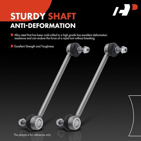 A-Premium 2 x Front Sway Bar Links Stabilizer Bar Links, Compatible with Tesla Model S 2014-2020, AWD Only in Saudi Arabia