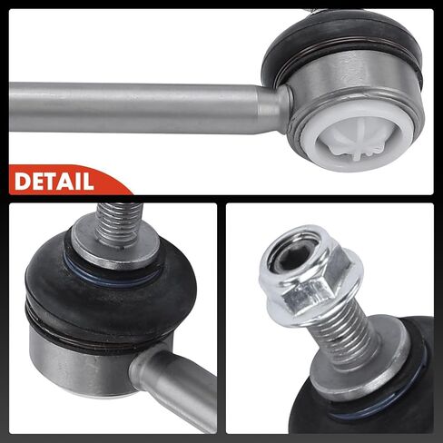 A-Premium 2 x Front Sway Bar Links Stabilizer Bar Links, Compatible with Tesla Model S 2014-2020, AWD Only in Saudi Arabia