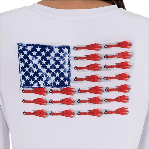 قميص Guy Harvey نسائي طويل الأكمام للحماية من الشمس in Kuwait