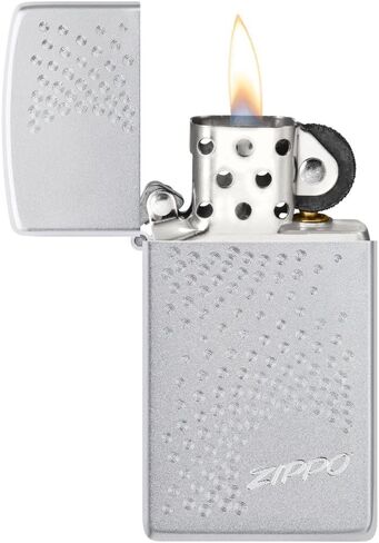 Zippo Reverse Carve Design Armor Black Ice Pocket Lighter in Saudi Arabia