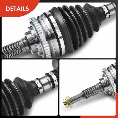 A-Premium CV Axle Shaft Assembly Compatible with Chevrolet Corsica, Beretta & Buick Skylark & Oldsmobile Achieva & Pontiac Grand Am, Front Left Driver Side in Saudi Arabia