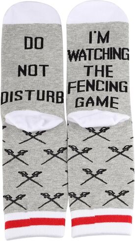 VAMSII 2 PAIRS Funny Fencer Gift Rapier Gift Holiday Gift For Fencers Lover Fencing Team Gift Fencing Fans Gift in Saudi Arabia