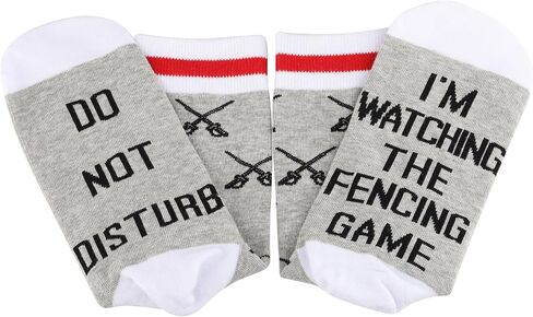VAMSII 2 PAIRS Funny Fencer Gift Rapier Gift Holiday Gift For Fencers Lover Fencing Team Gift Fencing Fans Gift in Saudi Arabia
