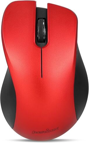 Perixx PERIMICE-621W Wireless Mouse - Silent Click with Ergo Design - Compatible for Desktop and Laptop PC - Wireless 2.4 GHz - White in Saudi Arabia