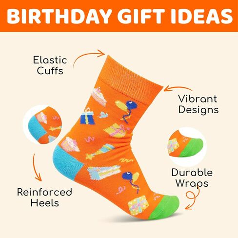Zmart 12th Year Old Birthday Gifts for Girls - Socks for Tween Girls Boys Age 12, Presents for 12 Year Old Kids, 12 Yr Old Gift Ideas in Saudi Arabia