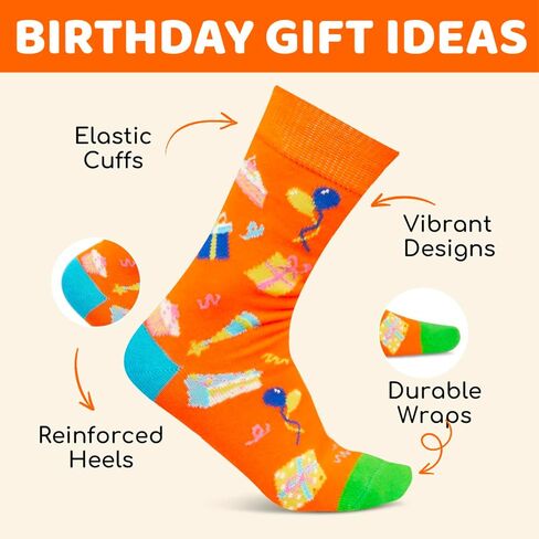 Zmart 12th Year Old Birthday Gifts for Girls - Socks for Tween Girls Boys Age 12, Presents for 12 Year Old Kids, 12 Yr Old Gift Ideas in Saudi Arabia