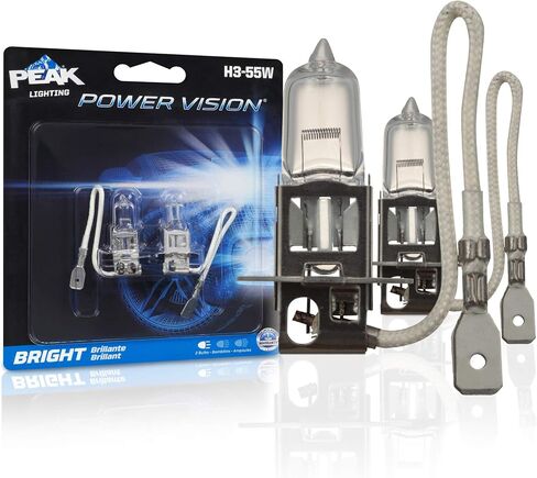PEAK Power Vision Automotive High Performance H3 55W Headlights (2 Pack) in Saudi Arabia
