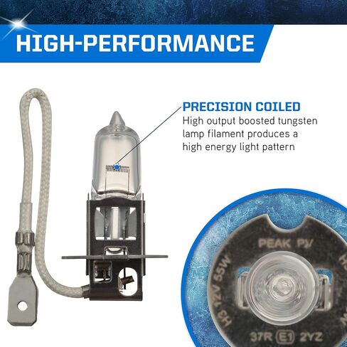 PEAK Power Vision Automotive High Performance H3 55W Headlights (2 Pack) in Saudi Arabia