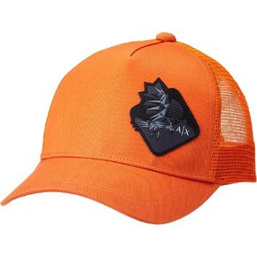 Armani Exchange Men's Geomteric Eagle Baseall Hat