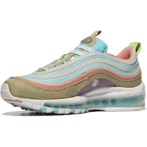 Nike Boy's Air Max 97 SE (Big Kid) Copa/Sail/Wheat Grass/Madder Root 6 Big Kid M